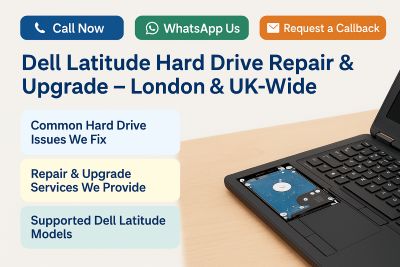 Dell Latitude hard drive repair and upgrade service