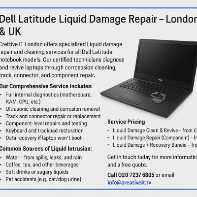 dell-latitude-liquid-damage-repair